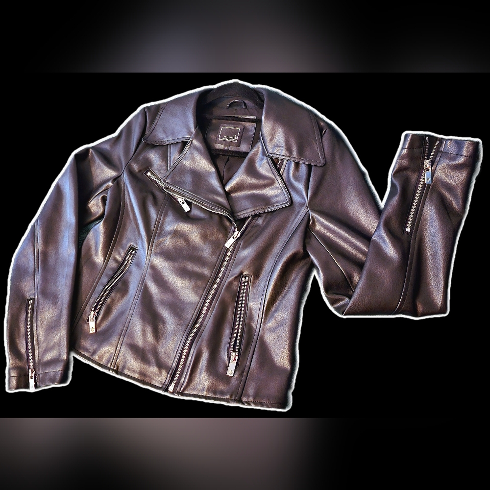 Lily & Lottie Black Leather Jacket